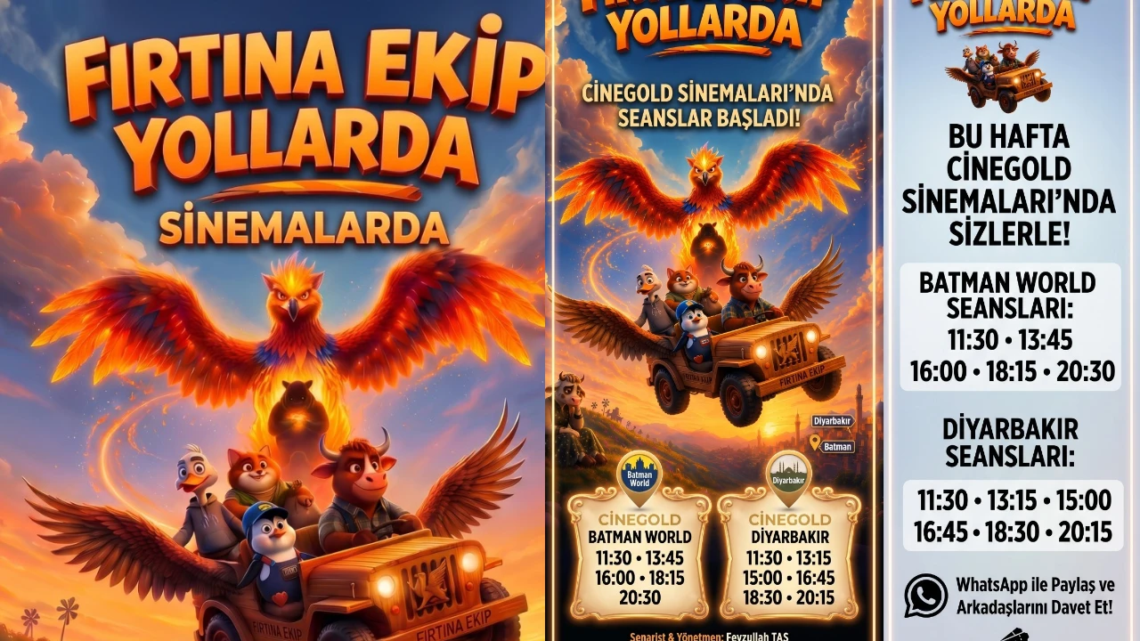 FIRTINA EKİP YOLLARDA FİLMİ SİNEMALARDA