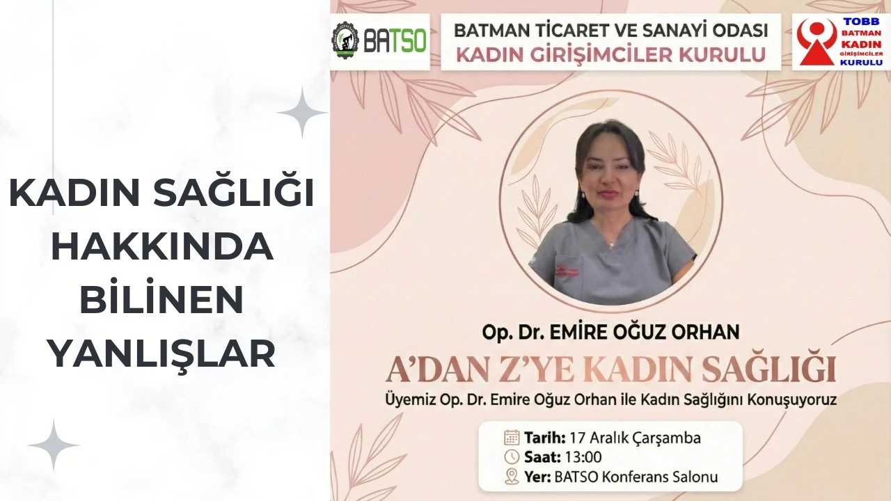 KADIN SAĞLIĞINDA UZMAN S&Ouml;Z&Uuml;