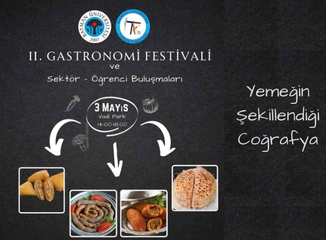 II. GASTRONOMİ FESTİVALİ BAŞLIYOR