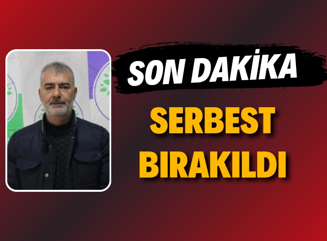 İL EŞBAŞKANI TEKİK, SERBEST BIRAKILDI 