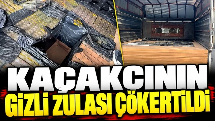 18 Bin 380 Paket Ka&ccedil;ak Sigara Ele Ge&ccedil;irildi
