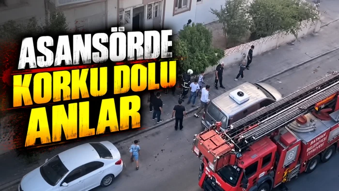 ASANS&Ouml;RDE KORKU DOLU ANLAR
