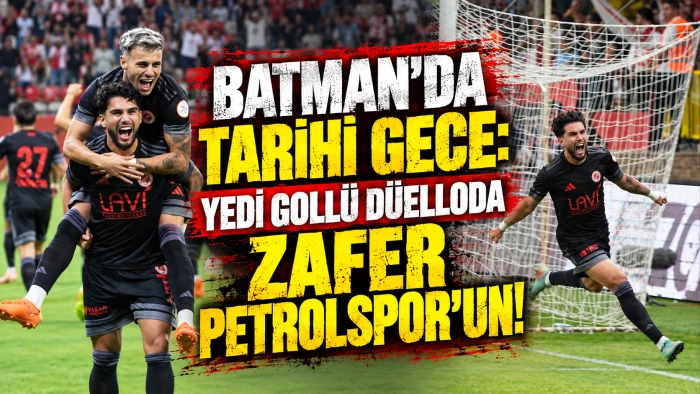 BATMAN'DA TARİHİ GECE: