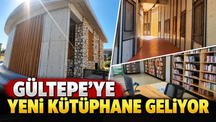G&Uuml;LTEPE&rsquo;YE YENİ K&Uuml;T&Uuml;PHANE GELİYOR