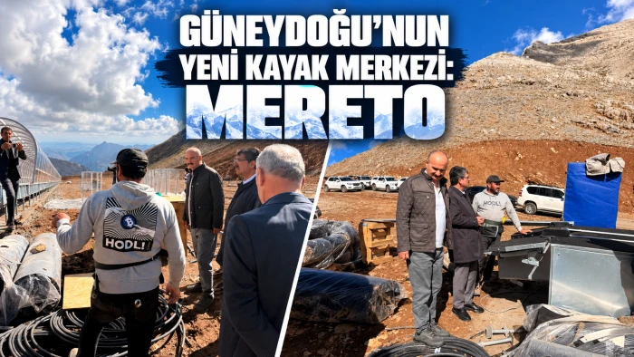 G&uuml;neydoğu&rsquo;nun yeni kayak merkezi: Mereto