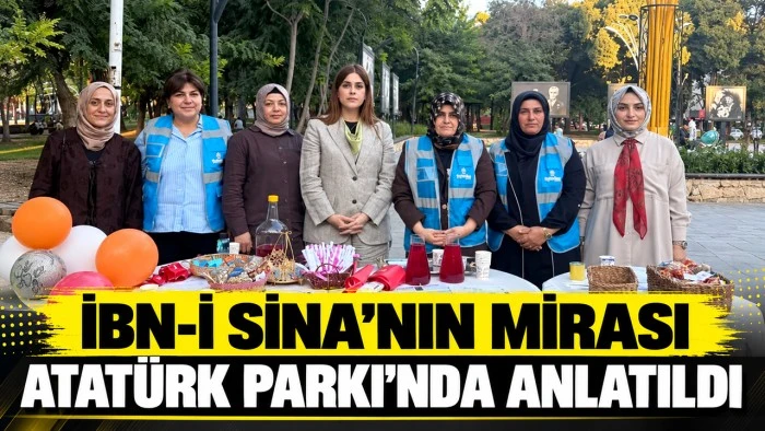 İBN-İ SİNA&rsquo;NIN MİRASI ATAT&Uuml;RK PARKI&rsquo;NDA ANLATILDI