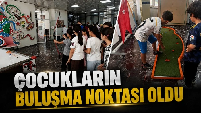 &Ccedil;OCUKLARIN BULUŞMA NOKTASI OLDU