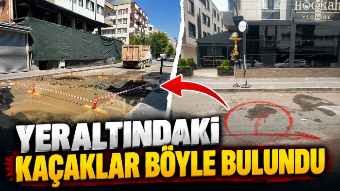 YERALTINDAKİ KA&Ccedil;AKLAR B&Ouml;YLE BULUNDU