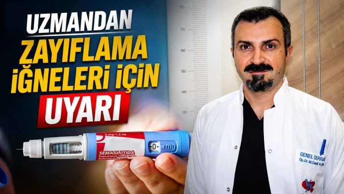UZMANDAN ZAYIFLAMA İĞNELERİ İ&Ccedil;İN UYARI