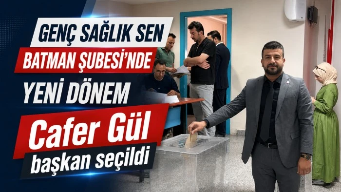 GEN&Ccedil; SAĞLIK SEN BATMAN ŞUBESİ&rsquo;NDE YENİ D&Ouml;NEM