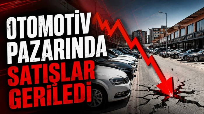 OTOMOTİV PAZARINDA SATIŞLAR GERİLEDİ