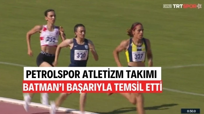 PETROLSPOR ATLETİZM TAKIMI BAŞARIYLA TEMSİL ETTİ