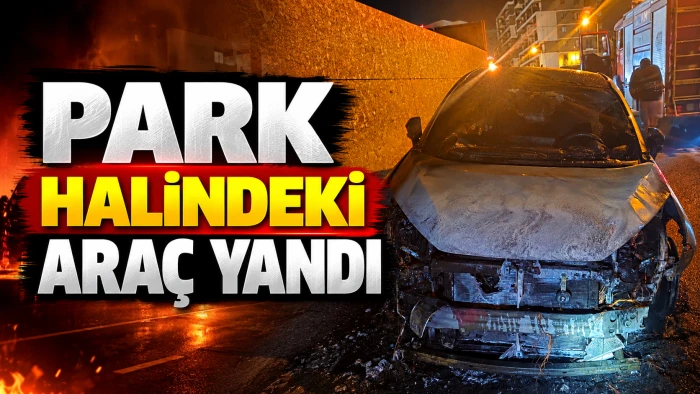 PARK HALİNDEKİ ARA&Ccedil; YANDI