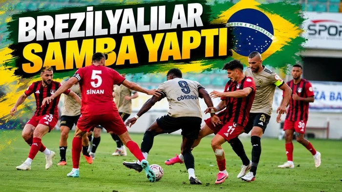 BREZİLYALILAR SAMBA YAPTI