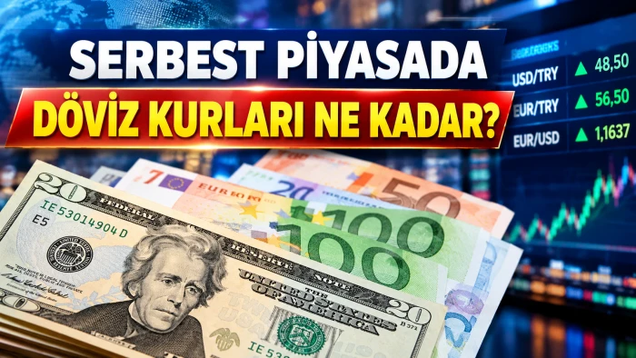 SERBEST PİYASADA DÖVİZ KURLARI NE KADAR?