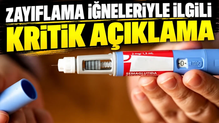 ZAYIFLAMA İĞNELERİYLE İLGİLİ KRİTİK A&Ccedil;IKLAMA