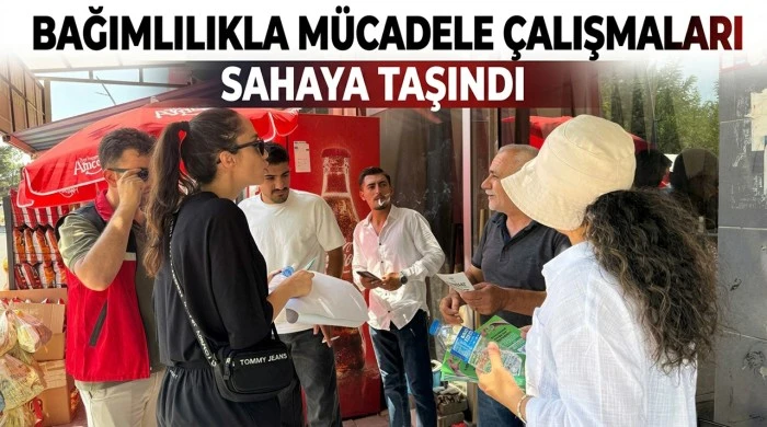 BAĞIMLILIKLA M&Uuml;CADELE &Ccedil;ALIŞMALARI SAHAYA TAŞINDI