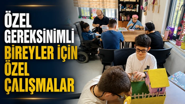 &Ouml;ZEL GEREKSİNİMLİ BİREYLER İ&Ccedil;İN &Ouml;ZEL &Ccedil;ALIŞMALAR