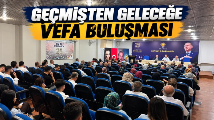 GE&Ccedil;MİŞTEN GELECEĞE VEFA BULUŞMASI