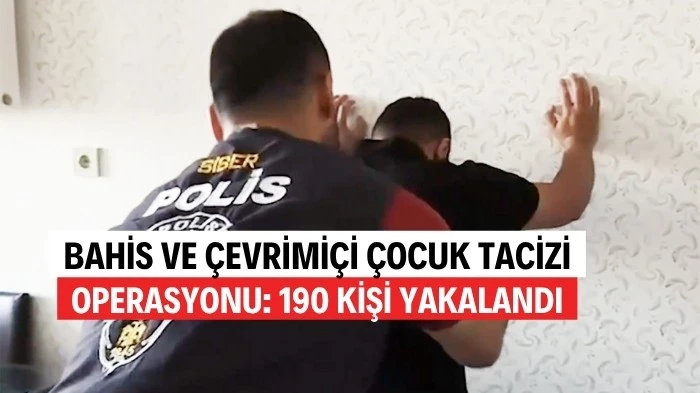 SİBER SUÇLARDAN 190 KİŞİ YAKALANDI