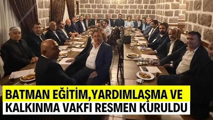 BEKAV RESMEN KURULDU