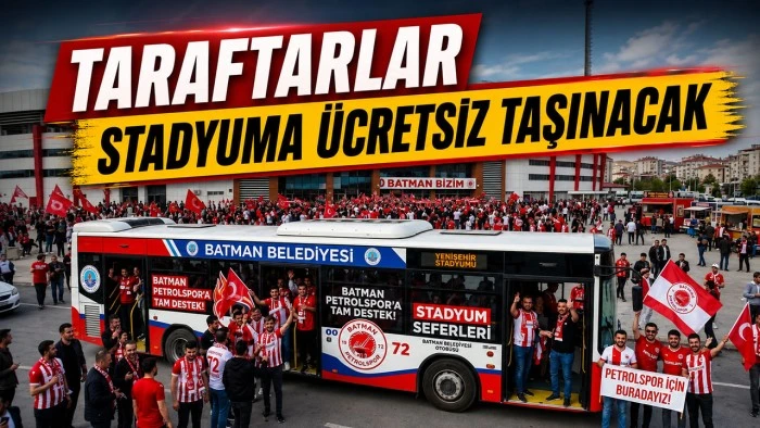 TARAFTARLAR STADYUMA &Uuml;CRETSİZ TAŞINACAK