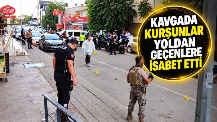 SİLAHLI KAVGADA 3 KİŞİ YARALANDI
