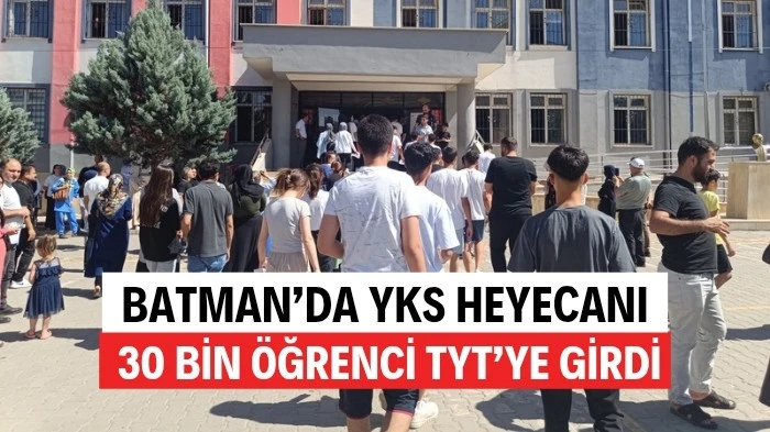 BATMAN'DA YKS MARATONU BAŞLADI