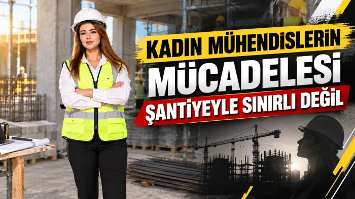 KADIN M&Uuml;HENDİSLERİN M&Uuml;CADELESİ ŞANTİYEYLE SINIRLI DEĞİL