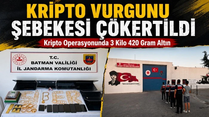 KRİPTO VURGUNU ŞEBEKESİ &Ccedil;&Ouml;KERTİLDİ