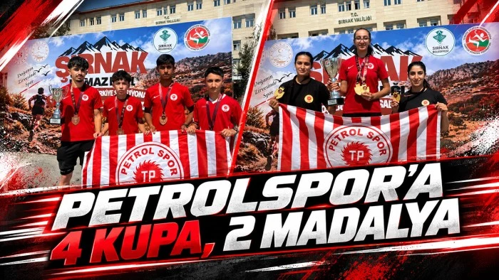 PETROLSPOR&rsquo;A 4 KUPA, 2 MADALYA
