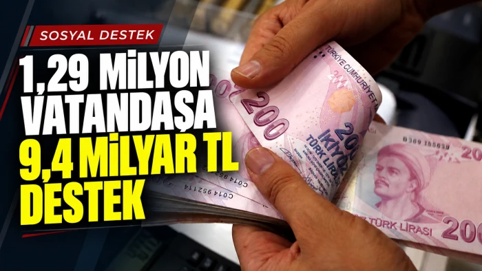 Yaşlı ve engelli aylıkları hesaplara yatırılmaya başlandı