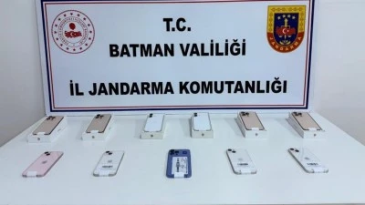 1 MİLYONLUK KAÇAK TELEFON ELE GEÇİRİLDİ