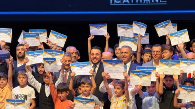 143 ÖĞRENCİYE SERTİFİKA VERİLDİ