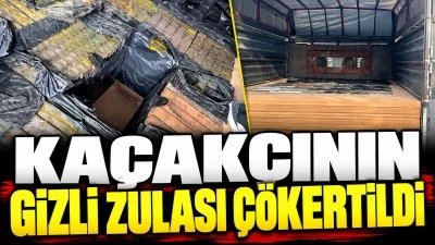 18 Bin 380 Paket Ka&ccedil;ak Sigara Ele Ge&ccedil;irildi