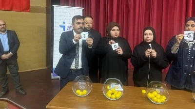 185 KİŞİLİK PROGRAM İ&Ccedil;İN KURA &Ccedil;EKİLDİ