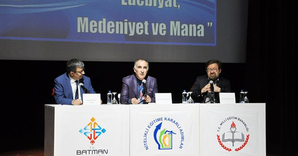 Edebiyat, Medeniyet ve Mana Konferansı