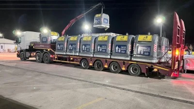 2500 LİTRELİK KONTEYNERLER SOKAKLARDA