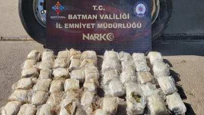 27 KİLOGRAM SKUNK ELE GEÇİRİLDİ