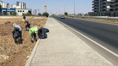 42 KİLOMETRELİK GÜZERGAHTA TEMİZLİK