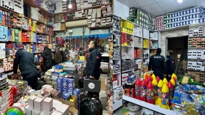 47 İŞ YERİNE PİROTEKNİK DENETİMİ