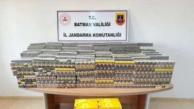 8 BİN 940 PAKET ELE GEÇİRİLDİ
