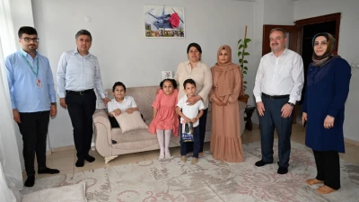 AİLELER EVLERİNDE ZİYARET EDİLDİ