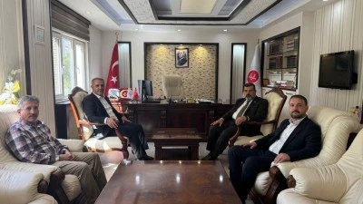 AK PARTİ’DEN MÜFTÜLÜĞE ZİYARET