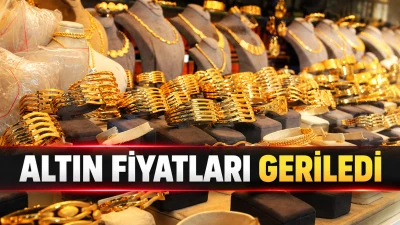 Altın fiyatları geriledi