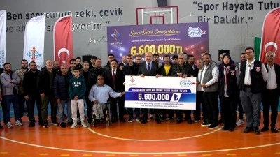 AMAT&Ouml;R SPORA 6,6 MİLYON TL DESTEK