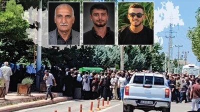 BABA, OĞLU VE YEĞENİ TOPRAĞA VERİLDİ