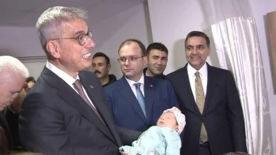 BAKAN MEMİŞOĞLU, PRENSESLERİ ZİYARET ETTİ