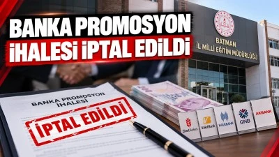 BANKA PROMOSYON İHALESİ İPTAL EDİLDİ