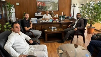 BAŞKAN ALTUN’DAN DSİ ŞUBE MÜDÜRÜ KELEŞ’E ZİYARET